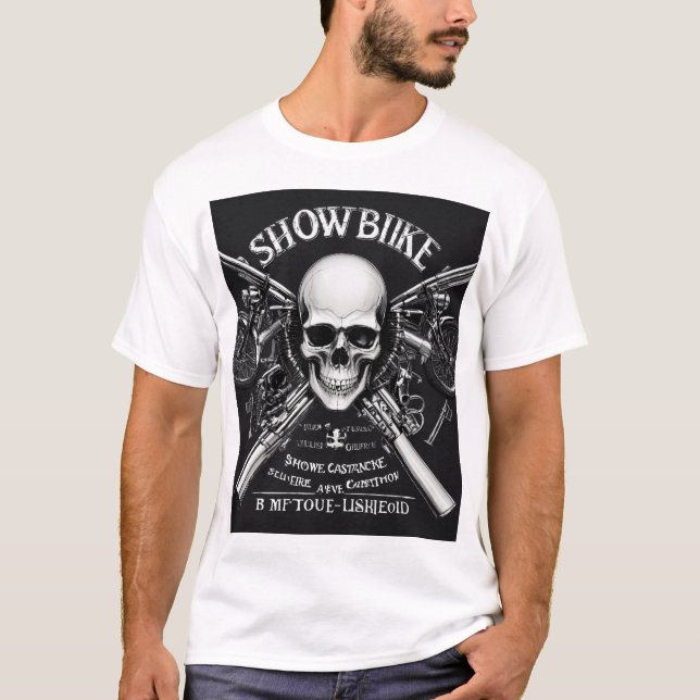 T-shirt Ride in Style ou Pedal Power (Devant)