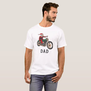 T-shirt Rider de Noël Père Noël personnalisé