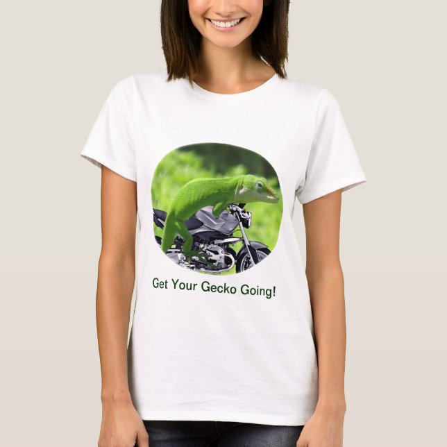 T-shirt Rider Hawaiian Gecko (Devant)