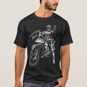 T-shirt Rider masqué noir RX