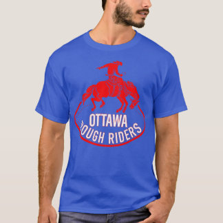 T-shirt Riders rugueux déficitaires canadiens 1978