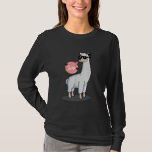 T-shirt Rien de dramatique Lama qui aime les animaux Incro