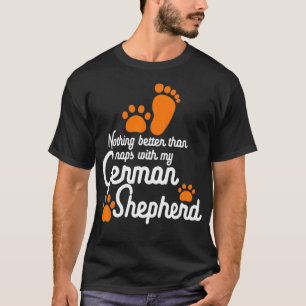T-shirt Rien De Mieux Que De Siroter Avec Mon Berger Allem