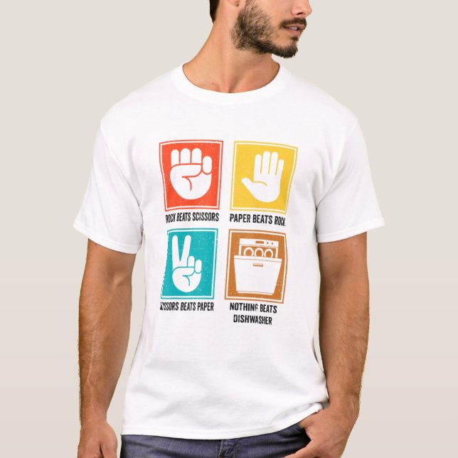 T-shirt Rien De Mieux Que Lave-Vaisselle Awesome Nettoyeur (Devant)