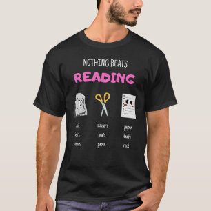 T-shirt Rien De Mieux Que Lire Ciseaux Papier Rock