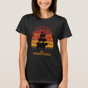 T-shirt Rien n'a aussi bon goût que végane fait du bien
