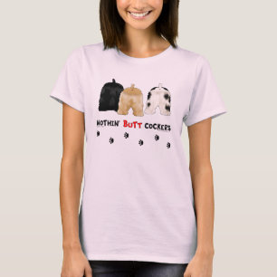 T-shirt Rien n'aboutent des cockers