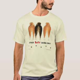 T-shirt Rien n'aboutent la chemise légère de Shiba Inus