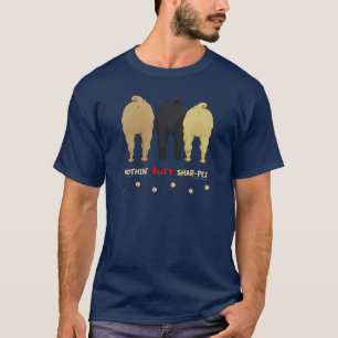 T-shirt Rien n'aboutent Shar-Pei