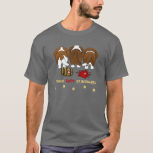 T-shirt Rien n'aboutent St Bernards