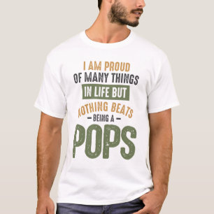 T-shirt Rien ne bat être un pop - papa et grand-père