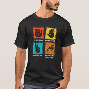 T-shirt Rien Ne Batte Tatouage Artiste Tatouage Cool Tatou