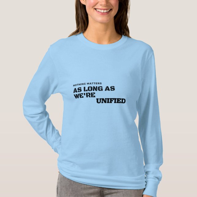T-SHIRT RIEN NE COMPTE (Devant)