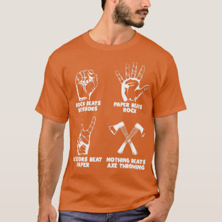 T-shirt Rien Ne Fait Mieux Que Jeter Des Ciseaux De Papier