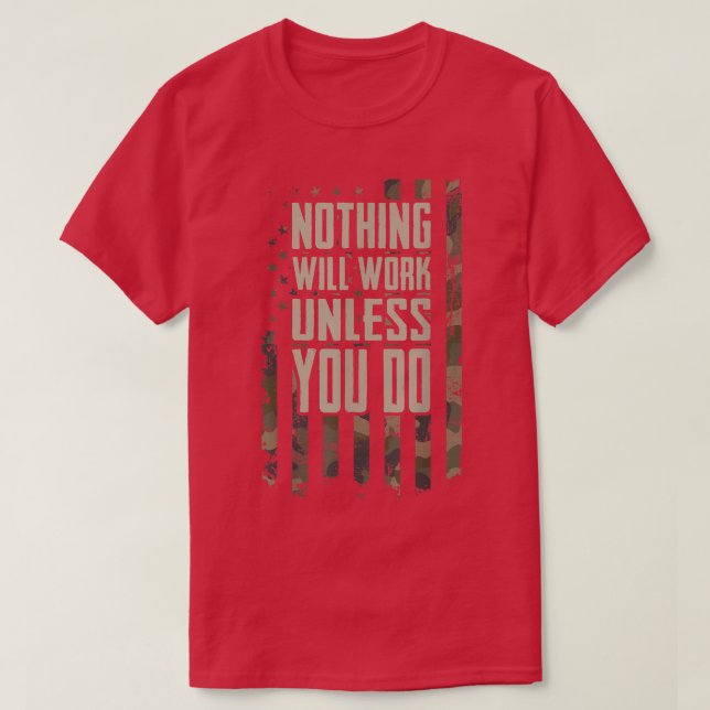 T-shirt Rien Ne Fonctionnera À Moins De Faire De La Gymnas (Design devant)