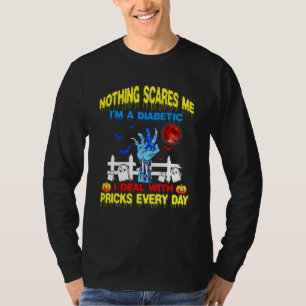 T-shirt Rien Ne M'Inquiète Je Suis Diabétique Je M'Occupe