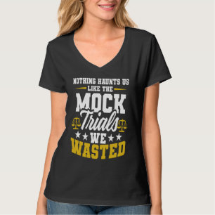 T-shirt Rien ne nous hante comme les procès fictifs que no