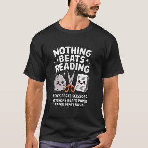 T-shirt Rien ne vaut la lecture de livres de littérature