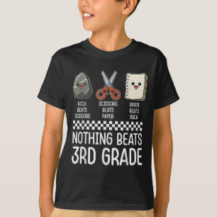 T-shirt Rien Ne Vaut Mieux Que La 3e Année Drôle Revenir À