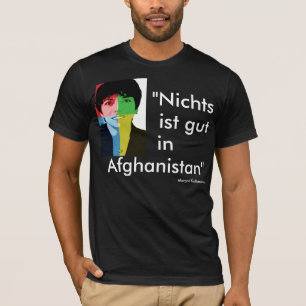 T-shirt « Rien n'est bien en Afghanistan » - des Käß