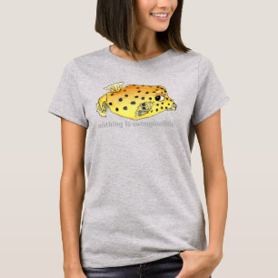 T-shirt Rien n'est Swimpossible Yellow Fish