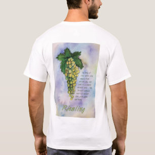 T-shirt Riesling Vins