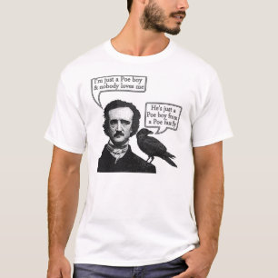 T-shirt Riff d'Edgar Allan Poe sur la rhapsodie de Bohème