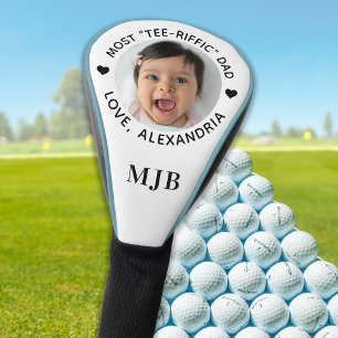 T-Shirt RIFFIC Vater - Golfer Custom Foto Driver Golf Headcover