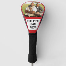 T-Shirt Rific Vater Custom Foto Golf Head Cover