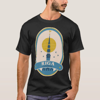 T-shirt Riga Lettonie