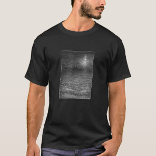T-shirt Rime De L'Ancien Mariner U201cthe Moving Moonu2