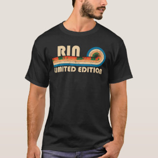 T-shirt RIN Nom de famille Retro Vintage 80s 90s Anniversa
