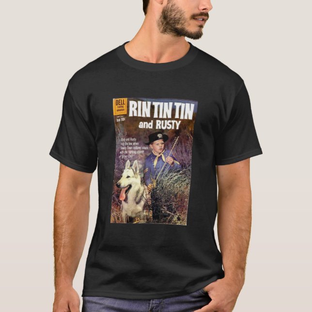 T-shirt Rin Tin Tin Classique (Devant)