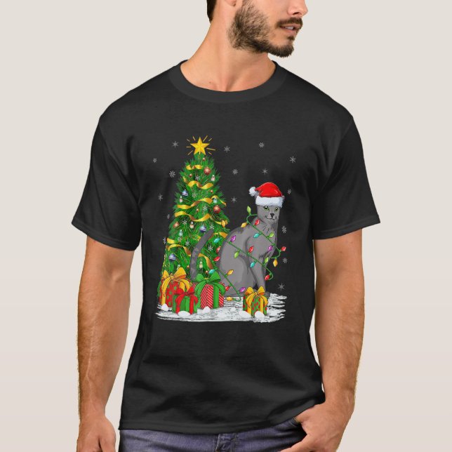 T-shirt Rinder Dans Le Masque Visage Drôle Noël Joyeux Noë (Devant)