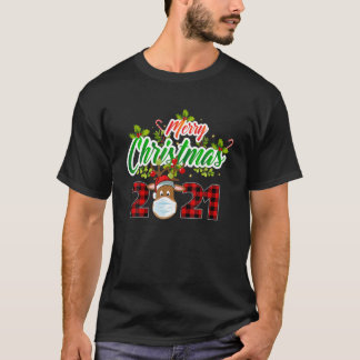T-shirt Rinder En Masque Correspondant Pajama Famille Joye