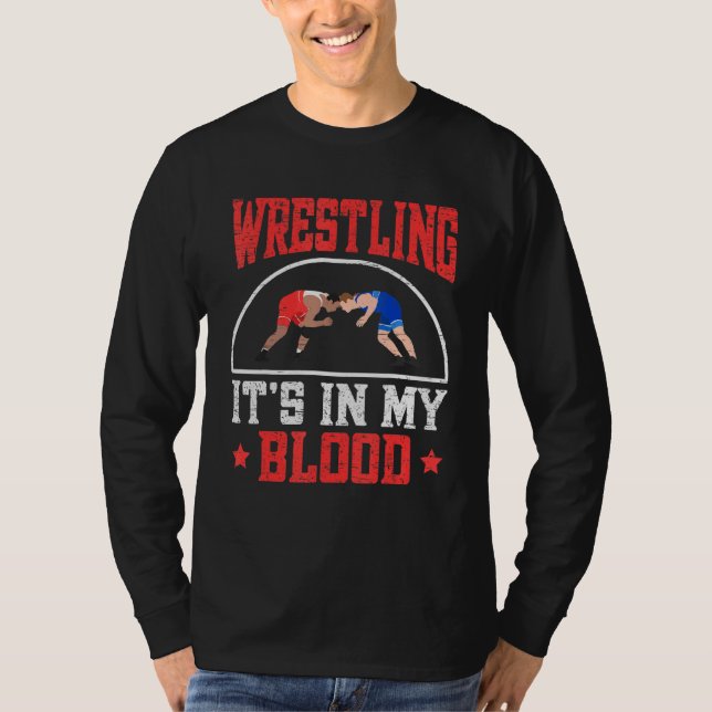 T-shirt Ring Athlete Wrestler Coach 2 (Devant)