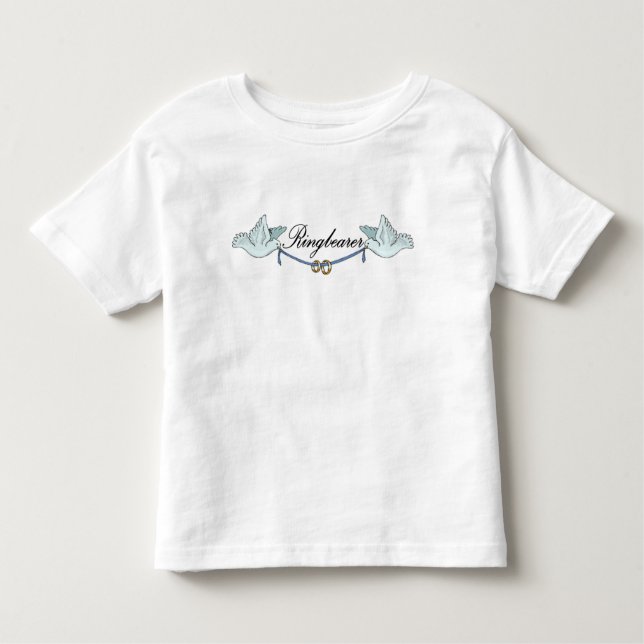T-shirt Ring Bearer (Devant)