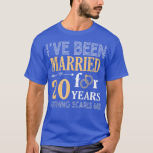 T-shirt Ring Couple Ive Été Marié Depuis 20 Ans Rien