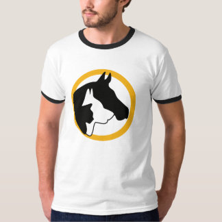 T-shirt Ringer masculin pour la guérison des anima