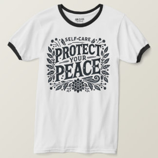 T-shirt Ringer masculin pour la paix grâce à l'aut