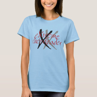 T-shirt Ringer Pom-pom girl extrême