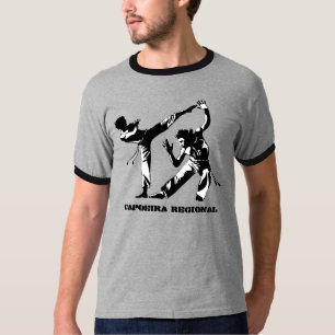 T-shirt Ringer régional de Capoeira
