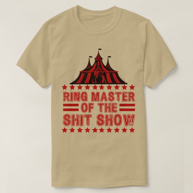T-shirt Ringmaster du spectacle 7 (Design devant)