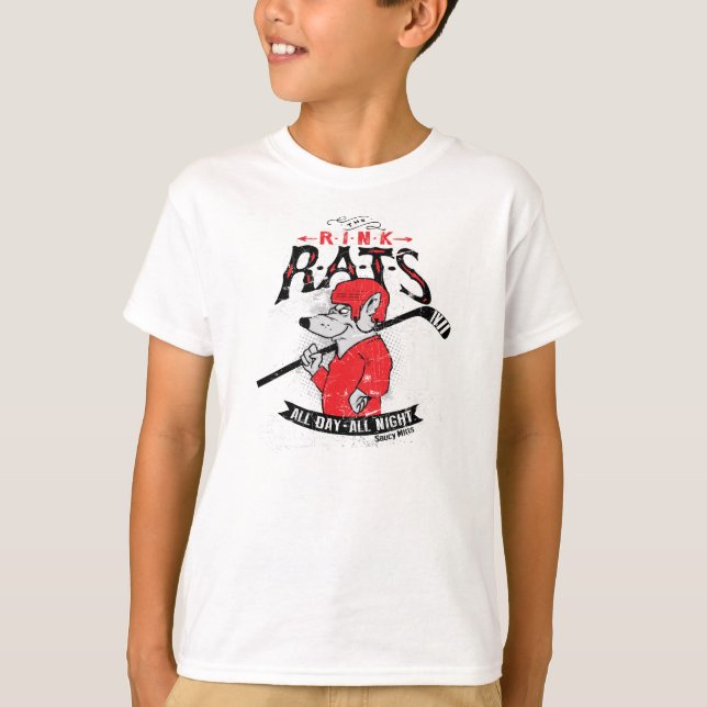 T-shirt Rink Rats Hockey (Devant)