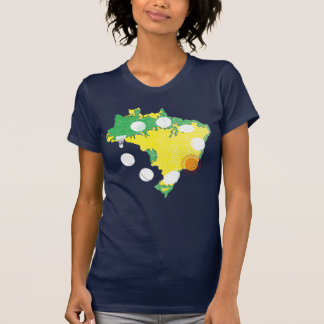 T-shirt Rio 2016 Brésil olympique
