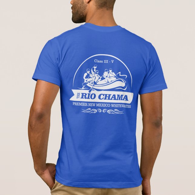 T-shirt Rio Chama (rafting 2) (Dos)
