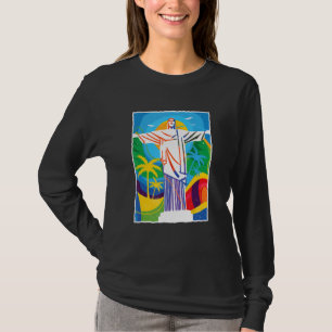 T-shirt Rio de Janeiro Cristo Rédempteur une statue du Chr
