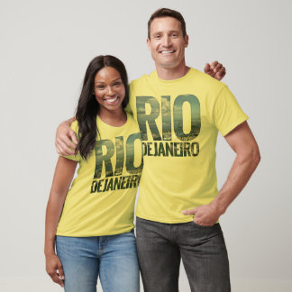T-shirt Rio de Janeiro - Guanabara Bay Big Text Débardeur