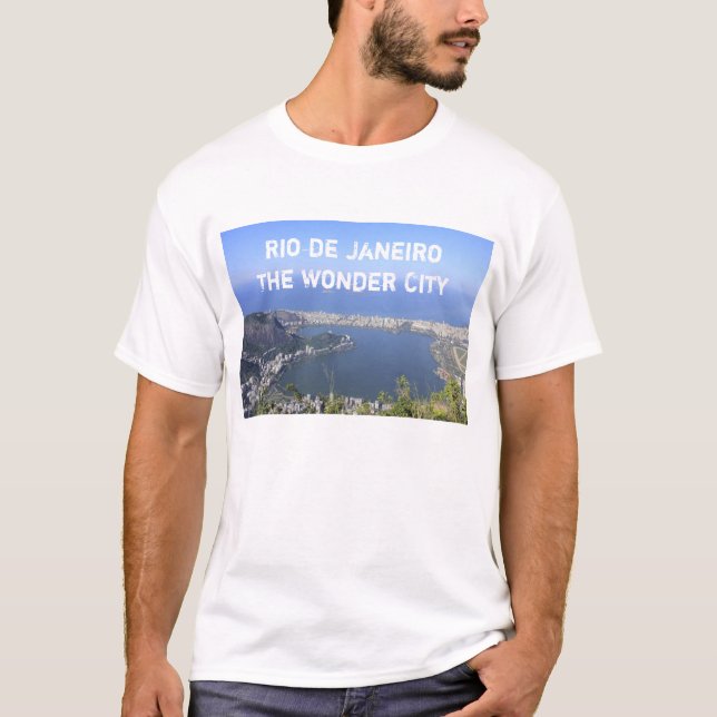 T-shirt Rio de Janeiro, la ville de merveille (Devant)