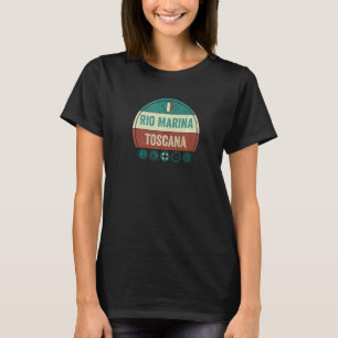 T-shirt Rio Marina Toscane Italie Souvenir de vacances